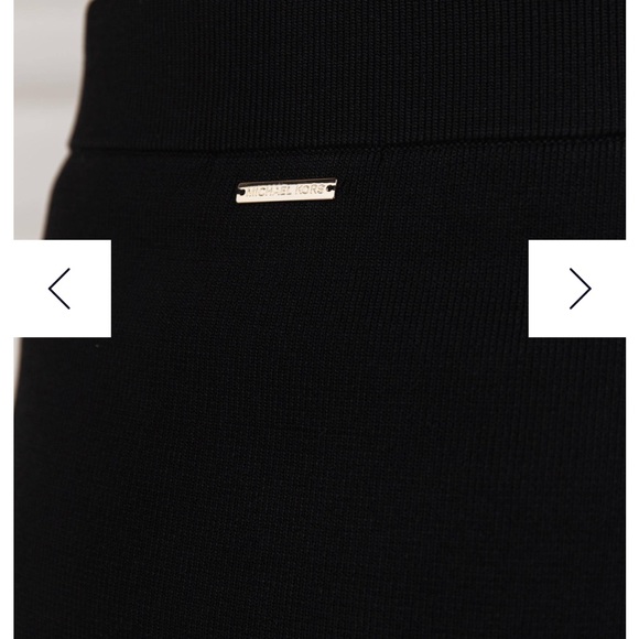 MICHAEL Michael Kors Black Ruffled Hem Mini Skirt Womens Size Small - Picture 3 of 12